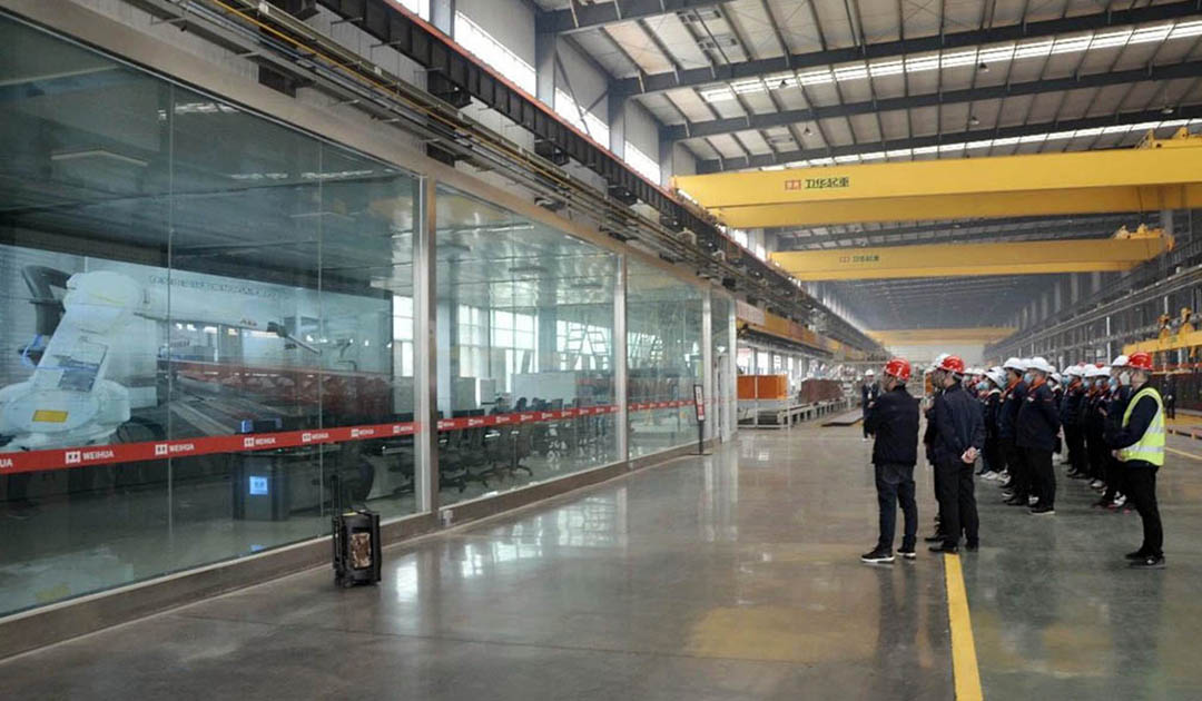 公司中高层赴河南卫华等企业调研学习(图3)