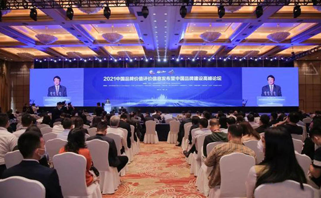 2021中国品牌价值评价发布！公司上榜！(图2)