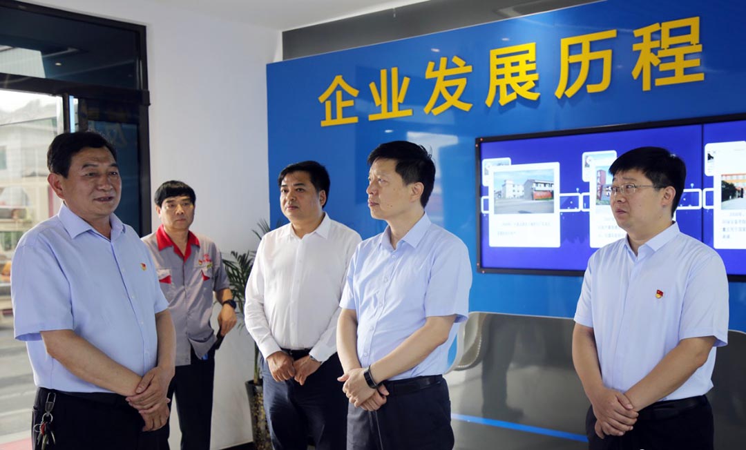 许昌市委副书记、代市长刘涛莅临公司调研(图1)
